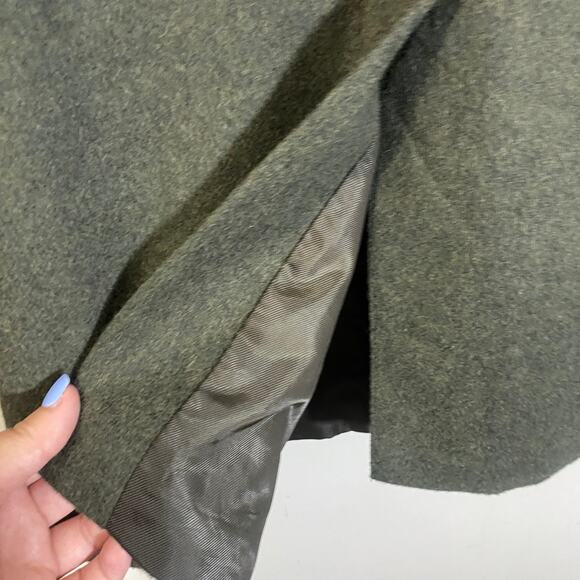 Stanley Blacker Dark Olive Green 100% Camel Hair Sportscoat Jacket SZ XL/42 ** - Picture 9 of 15